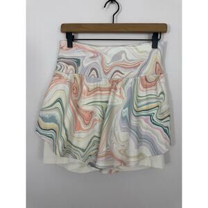 Old Navy Active Go-Dry PowerSoft Marble Skort Size M